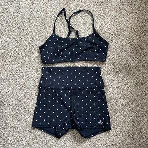 Alo Yoga Polka Dot Set- DO NOT BUY SOLD